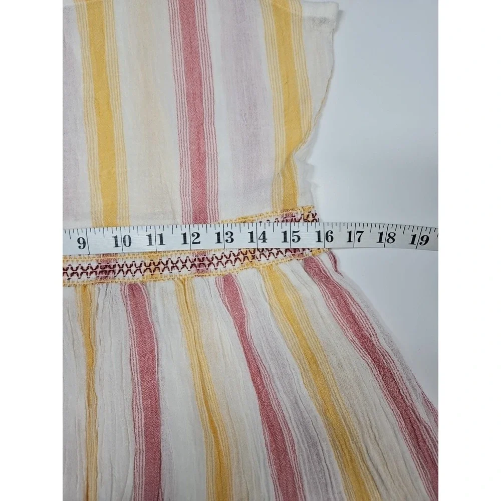 Cotton On‎ Womens Striped Sleeveless Tiered Mini Dress Size XS NWT
